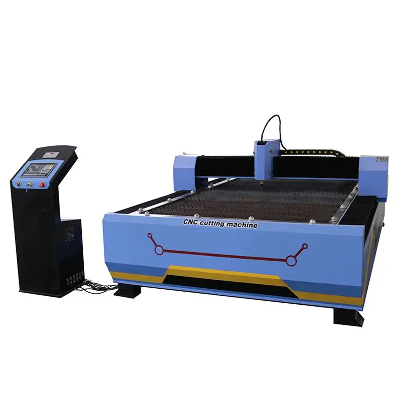 computer controlled desktop CNC plasma cutting machine for thick steel plate metal cutter