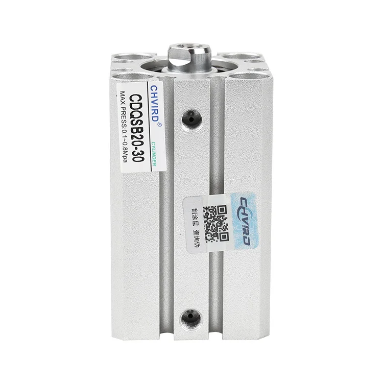 CQSB /CDQSB SMC type Aluminum compact Pneumatic Air Cylinder with Internal thread