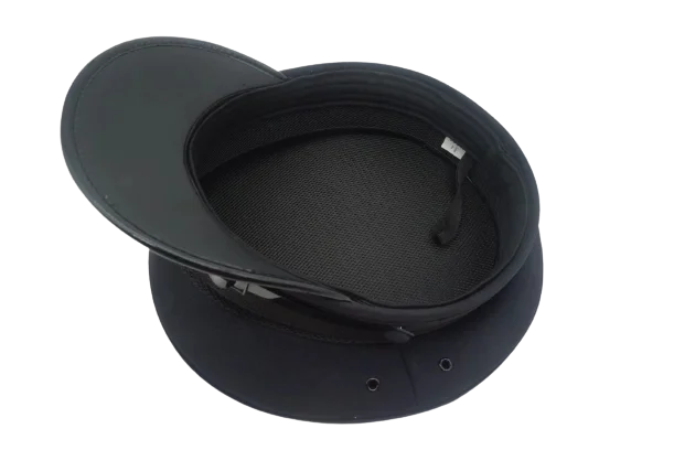 OEM Customized Patrol Cap Factory Price Uniform Peaked Cap Skipper Hat Black Visor Sailor Hat with Embroidery