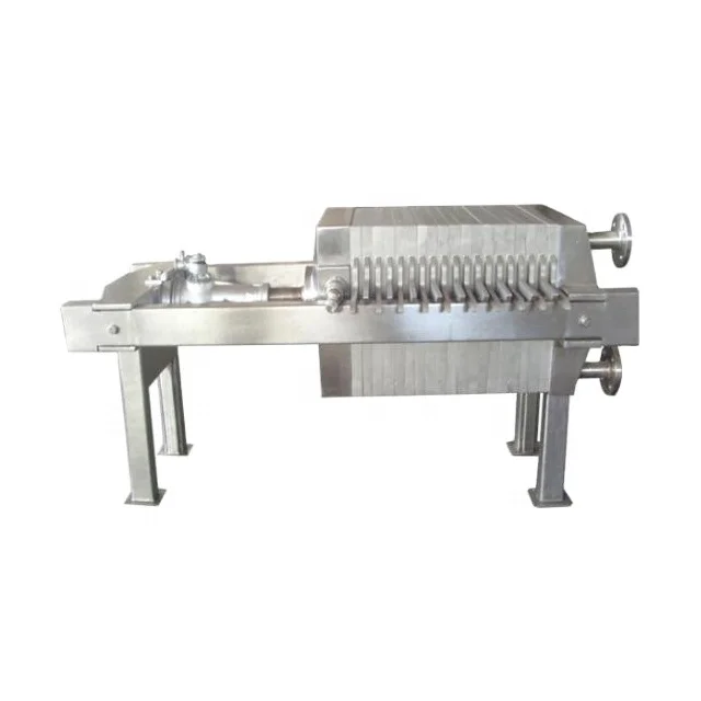 Plate and Frame Filter Press Food Grade stainless steel Plate and Frame Filter Press