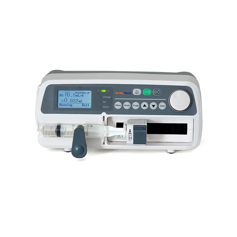 
 Medical Use Automatic Power Swich Portable KL-602 Disposable Infusion Pump Mini Syringe Pump  