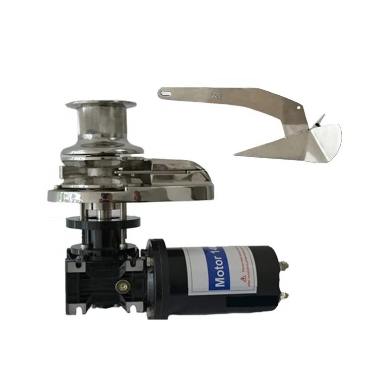 Высококачественный вертикальный Якорный Брашпиль для яхты 12 В/24 В