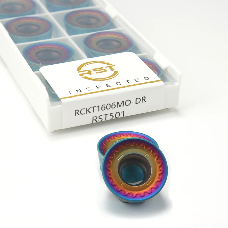 cnc tools RCKT1604MO-DR  carbide milling inserts for lathe carbide tools For Stainless Steel
