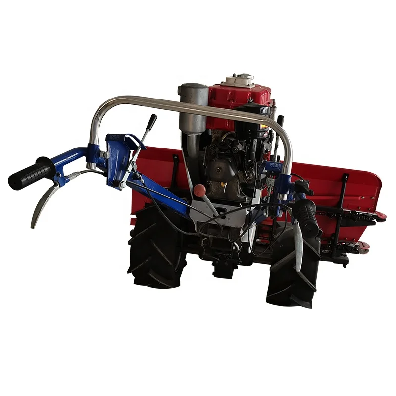 Multifunctional Self Walking Medicinal Herbs Paddy Harvester Machine Rice Grain Reaper