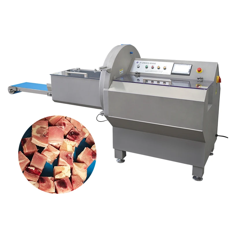 25K German imported frozen meat slicer with ham beef bacon sliced thin slices for large-scale industrial use