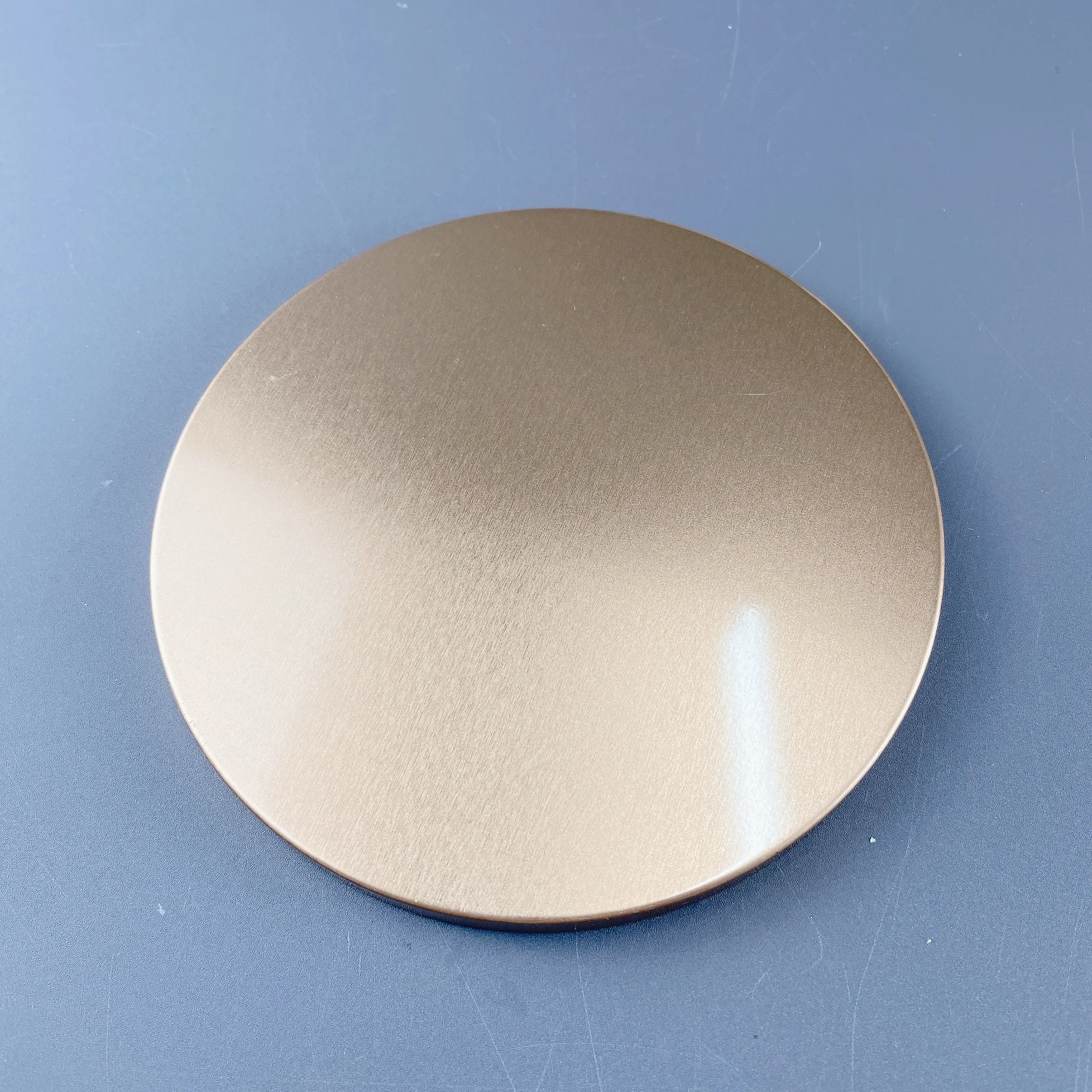 70mm 80mm 90mm 120mm Metal Candle Flat Lid Gold Silver Rose Gold Black Container Lid Candle Jar Lid