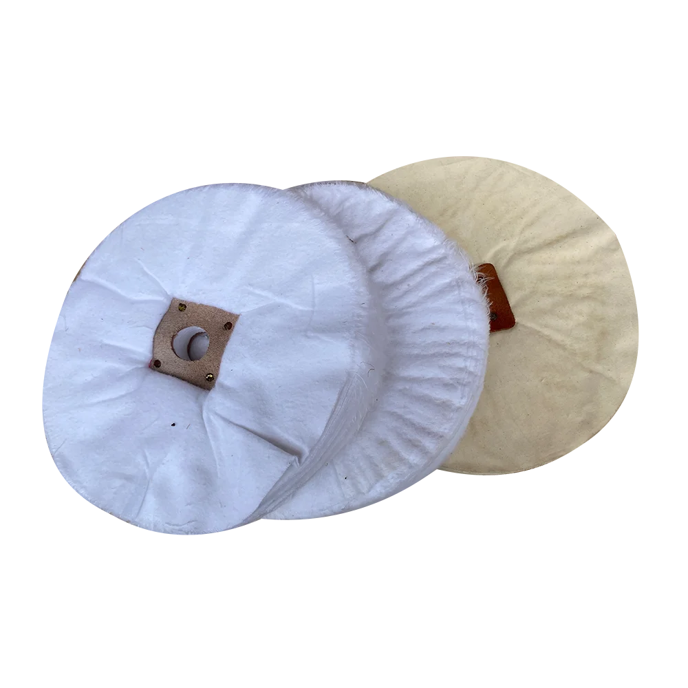Mirror Metal Stainless Steel Polishing Pearl Cotton Cloth Wheel For Jewelry Polishing cotton polishing wheel