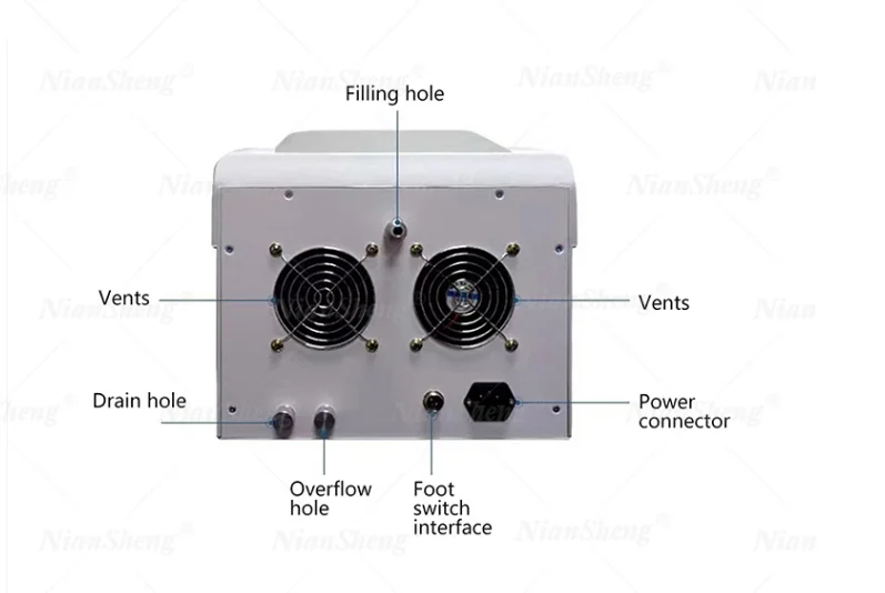 
Q Switch Nd Yag Laserl Beauty Machine Pigments Removal 1064nm 532nm 1320nm Remove Tatoo Removal Laser Machine 