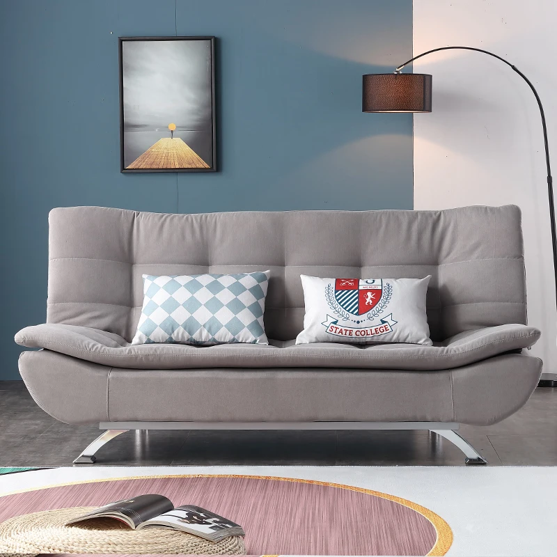 2022 new furniture sofa set living room living colors customized simple design sofa beds 1.2M sofa cum bed  two gift pillows