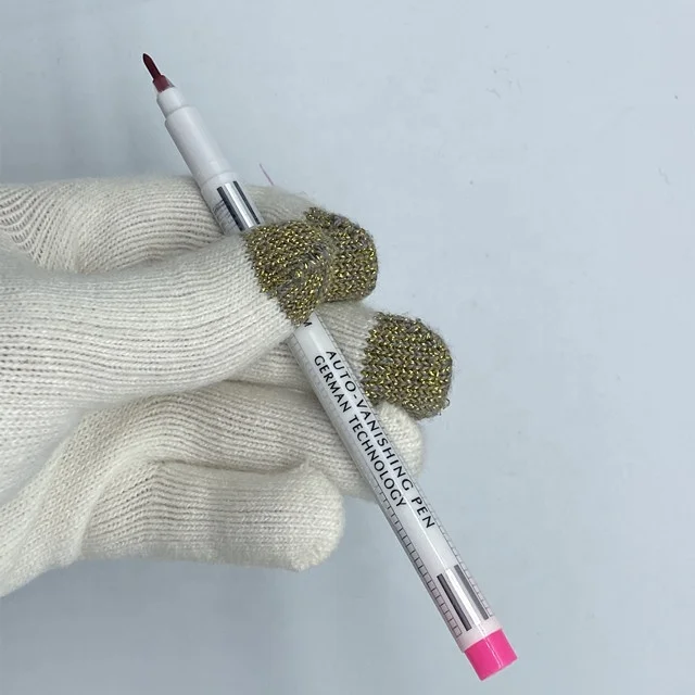 Auto Vanish Erasable pen for leather with Auto vanishing ink pen invisible for shoes making air disappearing pen