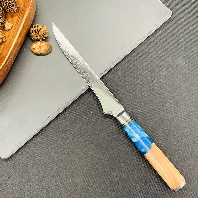 Well Packed High Carbon Chef Knife Kitchen Knife For Meat Fish Poultry Chicken