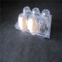 Factory manufacture recyclable blister egg packaging clear plastic PVC egg box