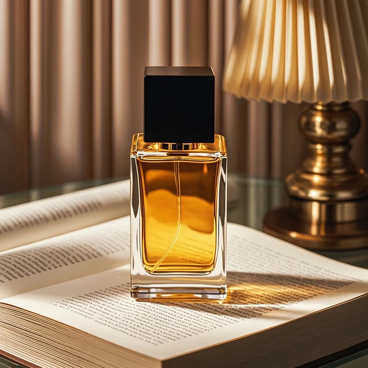 High Quality 50ml Clear Glass Perfume Bottles Empty 50 Ml Transparent Glass Parfum Bottle With Silver Lid