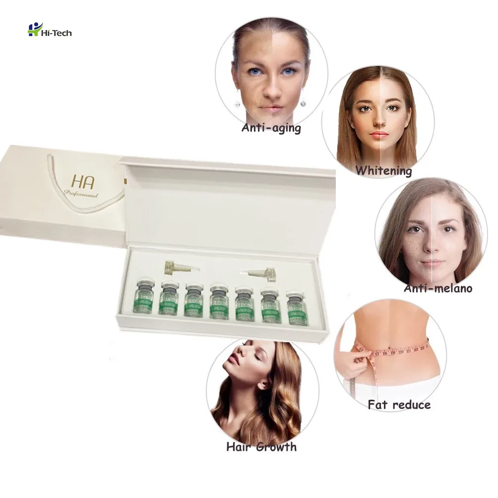 BOMSUR Good Quality Skin Whitening Mesotherapy Solution Injectable Facial Serum for Meso gun or Syringe