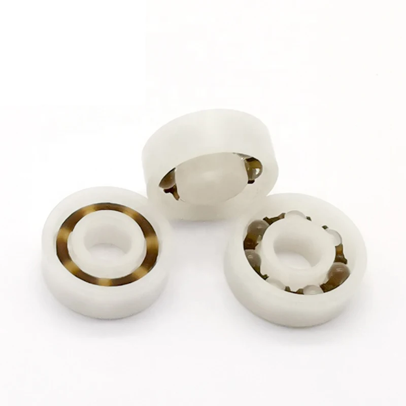 rubber ball bearing 6202 6201 6200 6000 6800 6900 with glass balls