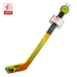 High quality promotional PU foam kids toys ice hockey stick with ball