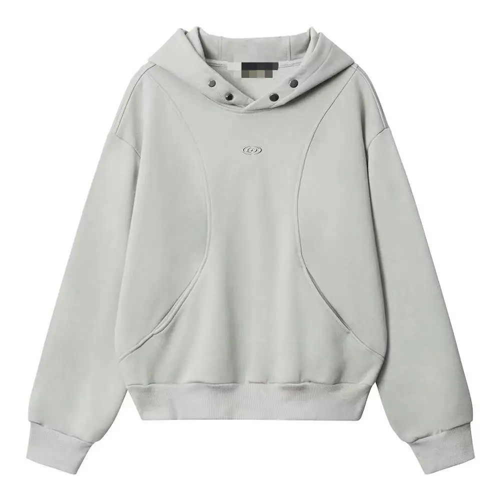 Оптовая продажа зимние толстовки из плотного хлопка 480gsm 500gsm 600qsm натурального французского махровых флиса в тяжелом весе