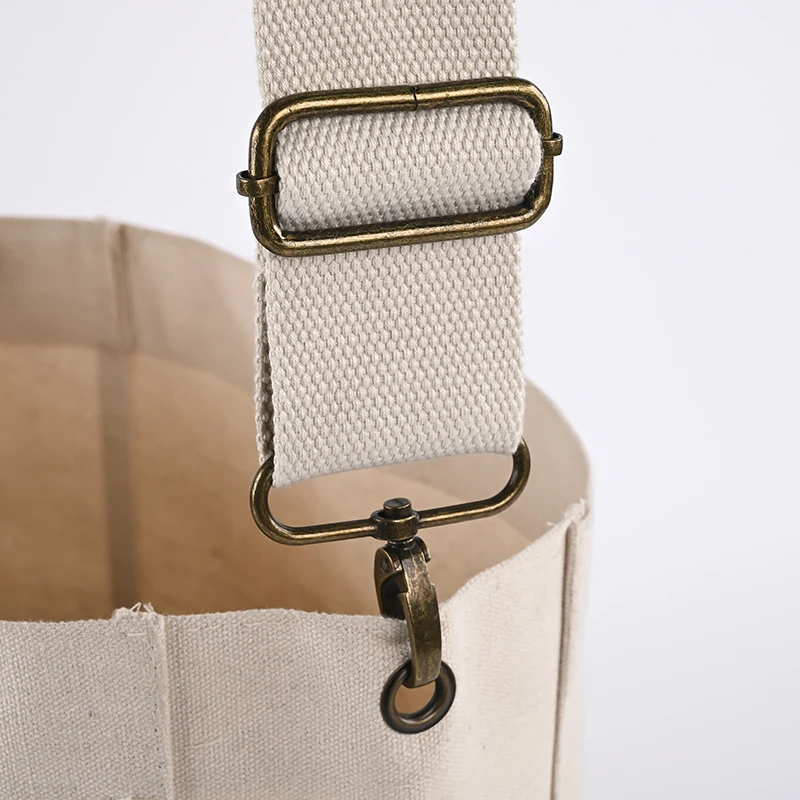 New arrival fashion personality design  wholesale with custom printed logo Leisure vintage canvas cotton messenger shoulder bag