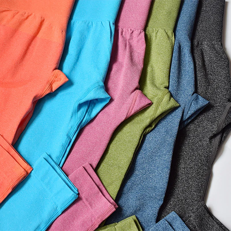 Wholesale Yoga Tights Fitness High Waisted Seamless Yoga Leggings Women and Scrunch Butt Leggings