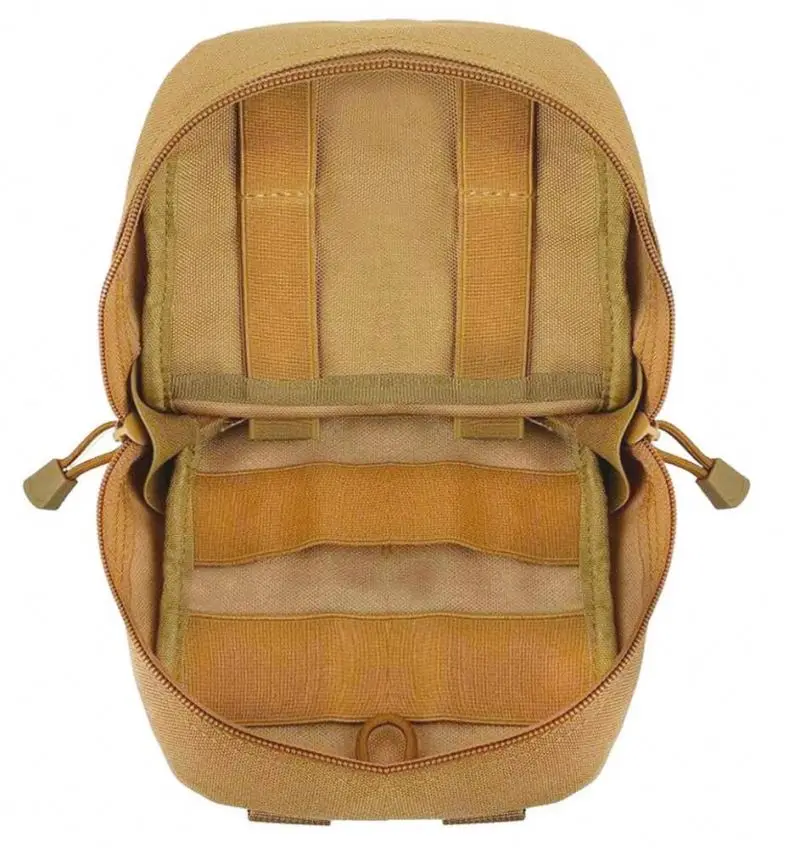 Waterproof Durable Digital Desert Camo Molle Pouch Tactical Medical Bag for Outdoor Sport