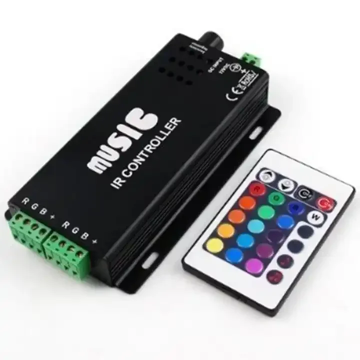 Music Reactive LED RGB Music Controller Sound Sensor Control