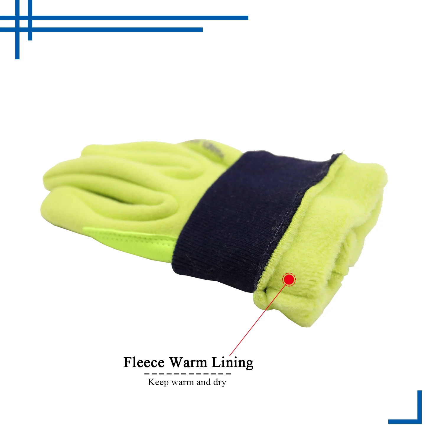  HANDLANDY Hi-vis 4-way стрейчевая ткань Зимние перчатки для бега спортивные рук сенсорного