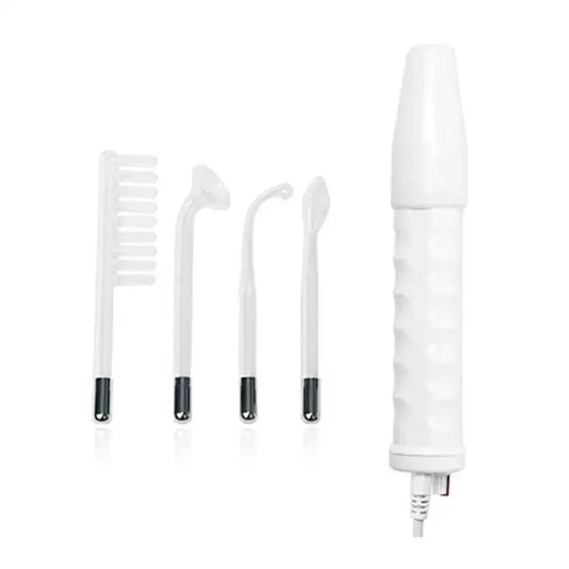 Handheld Acne Treatment Facial Lift Skin Tightening 4 in 1 High Frequency Skin Therapy Machine Skin Therapy Wand