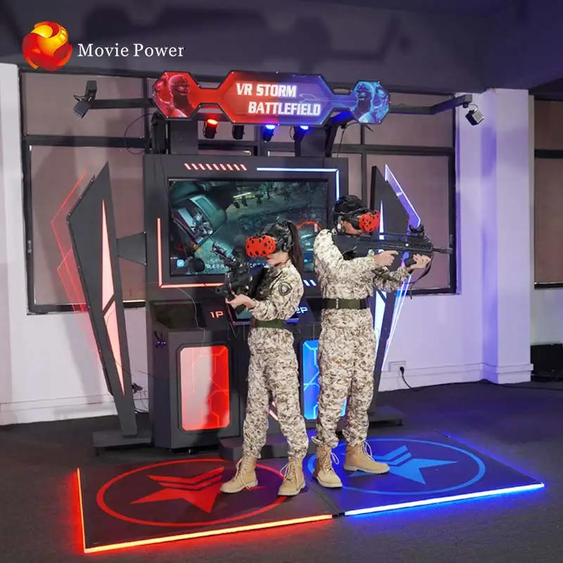  Кинотеатр Power парк аттракционов VR Cs спортивная игра монетная 360 градусов VR-машина бесконечный боевой симулятор 2
