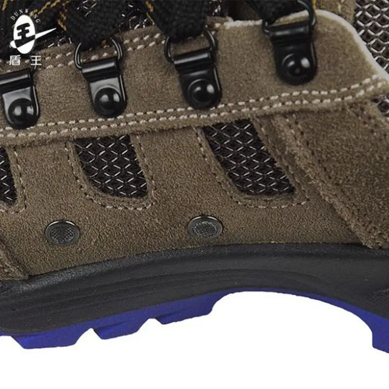 Safty shoes men from  factory hot sales Anti-smash and puncture