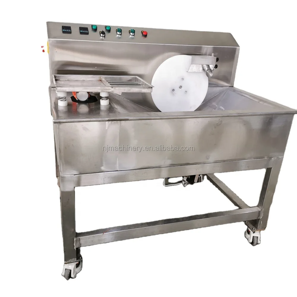 chocolate melting tempering pouring machine / chocolate heater melter machine with vibration table