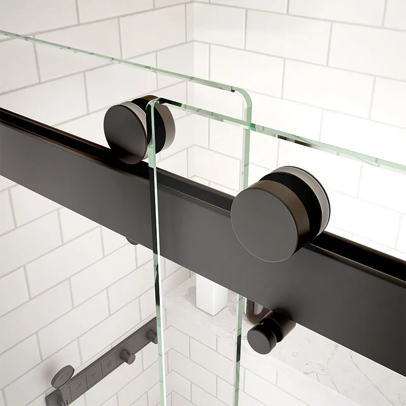 8mm thickness shower glass doors sliding door shower door shower cabin for bathroom