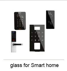 Custom Easy Touch Electronic Lock Glass Panel Touch Glass Panel for Smart Home Lock