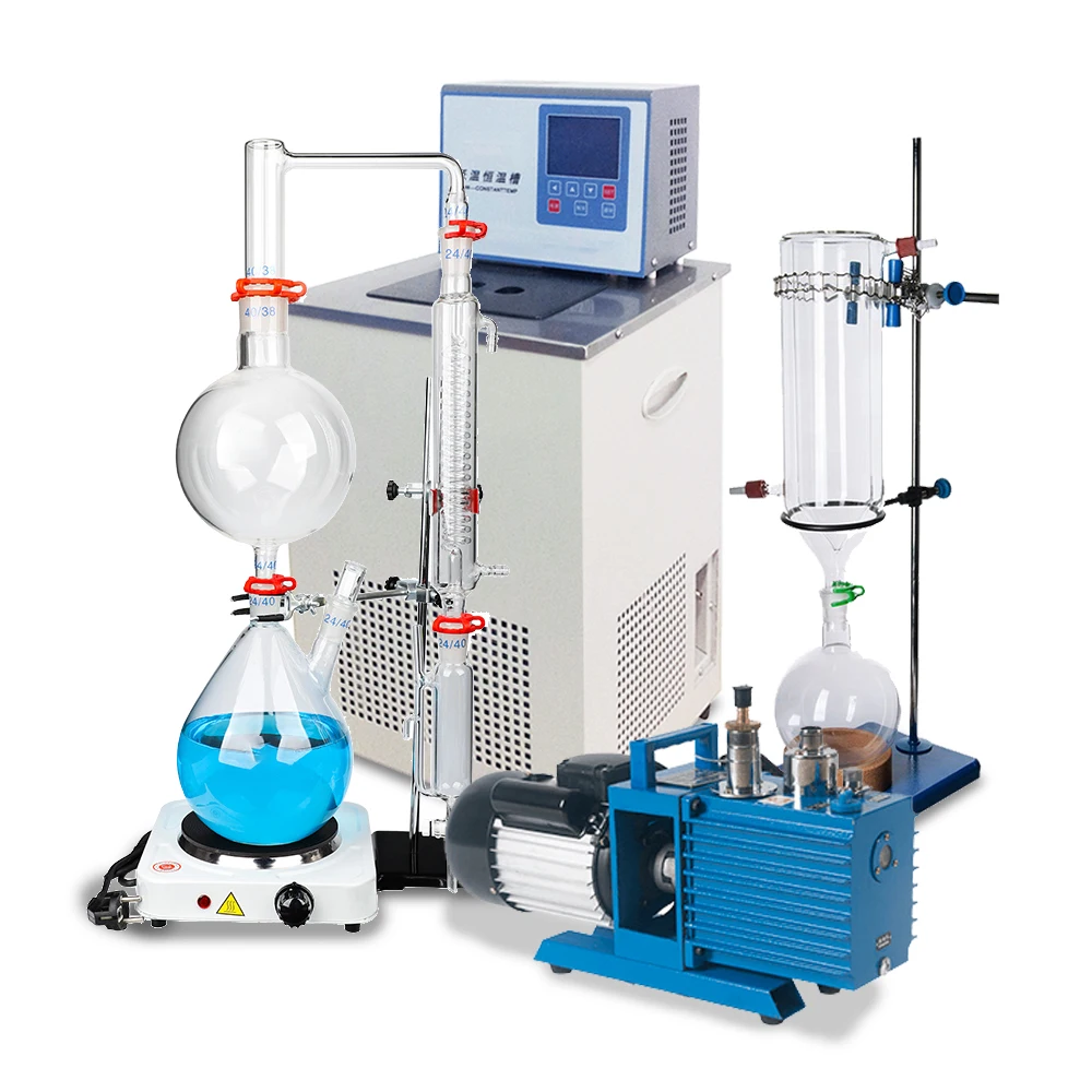 AYAN Laboratory Short Path Distillation Apparatus Set With Cold Trap