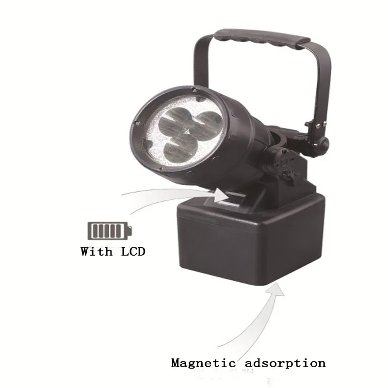 
LED emergency lamp jiw5281 multi function strong light working lamp magnetic flashlight outdoor emergency lighting 