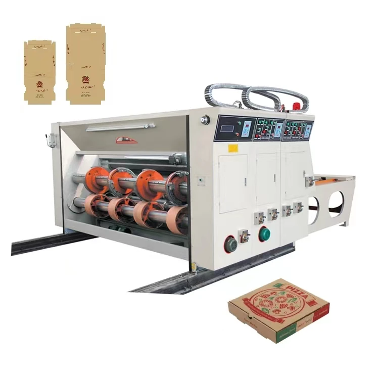 ZHENHUA YSF-C Multi Color Printing Roller Die Cutter Slotting Machine Corrugated Cardboard Slitter Machine