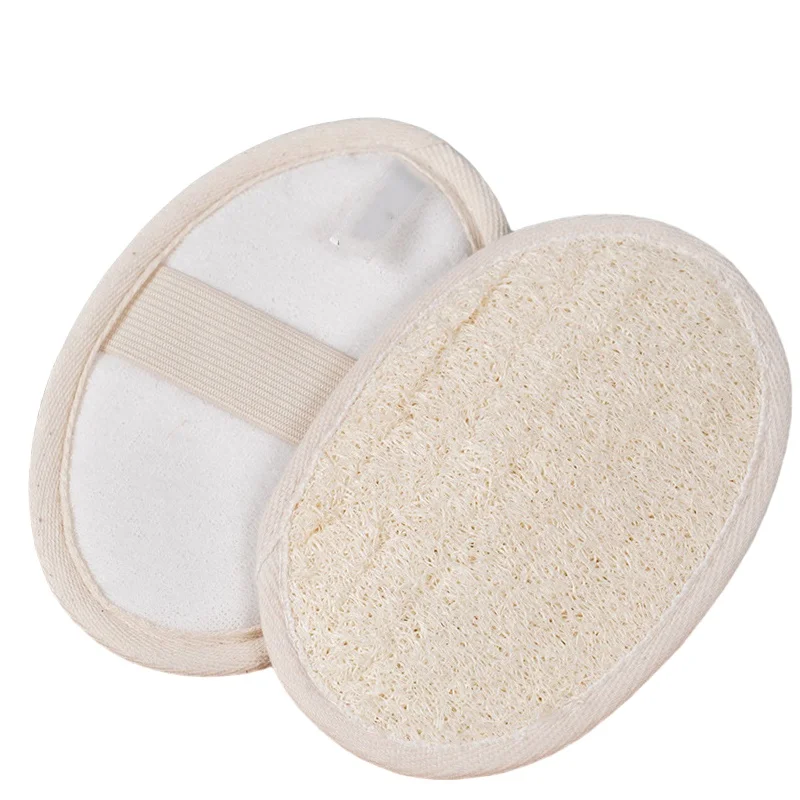 Body Scrub Exfoliating  Shower Scrubber Skin Brush  Cellulite Massager Loofah Mitten oval shape body brush