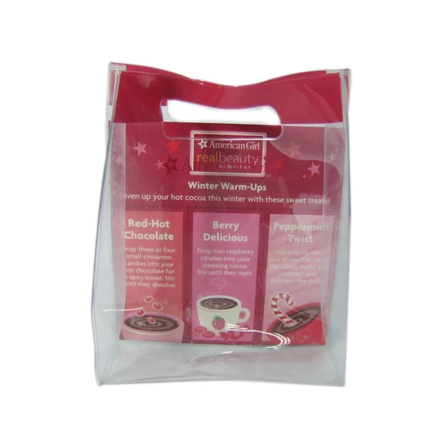 red polyvinyl pvc oversized waterproof plastic shopper bag handbag