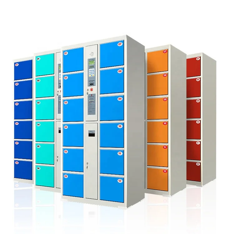 Electronic rfid automatic pay portable lockers outdoor sport venue smart locker smart locker