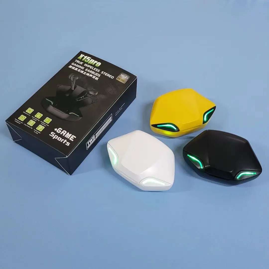 Wholesale G11 Headphones X15 Pro Gaming No Latency TWS Headset Headphones Hands-Free Wireless Gamer Headphone Earbuds