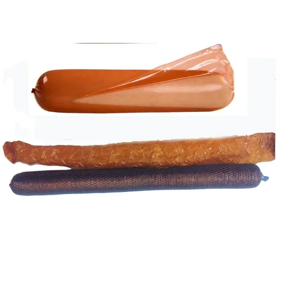 smoke color quick peel off plastic cellulose sausage casings