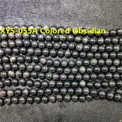 8mm Natural Obsidian Jewelry Loose Beads stone beads