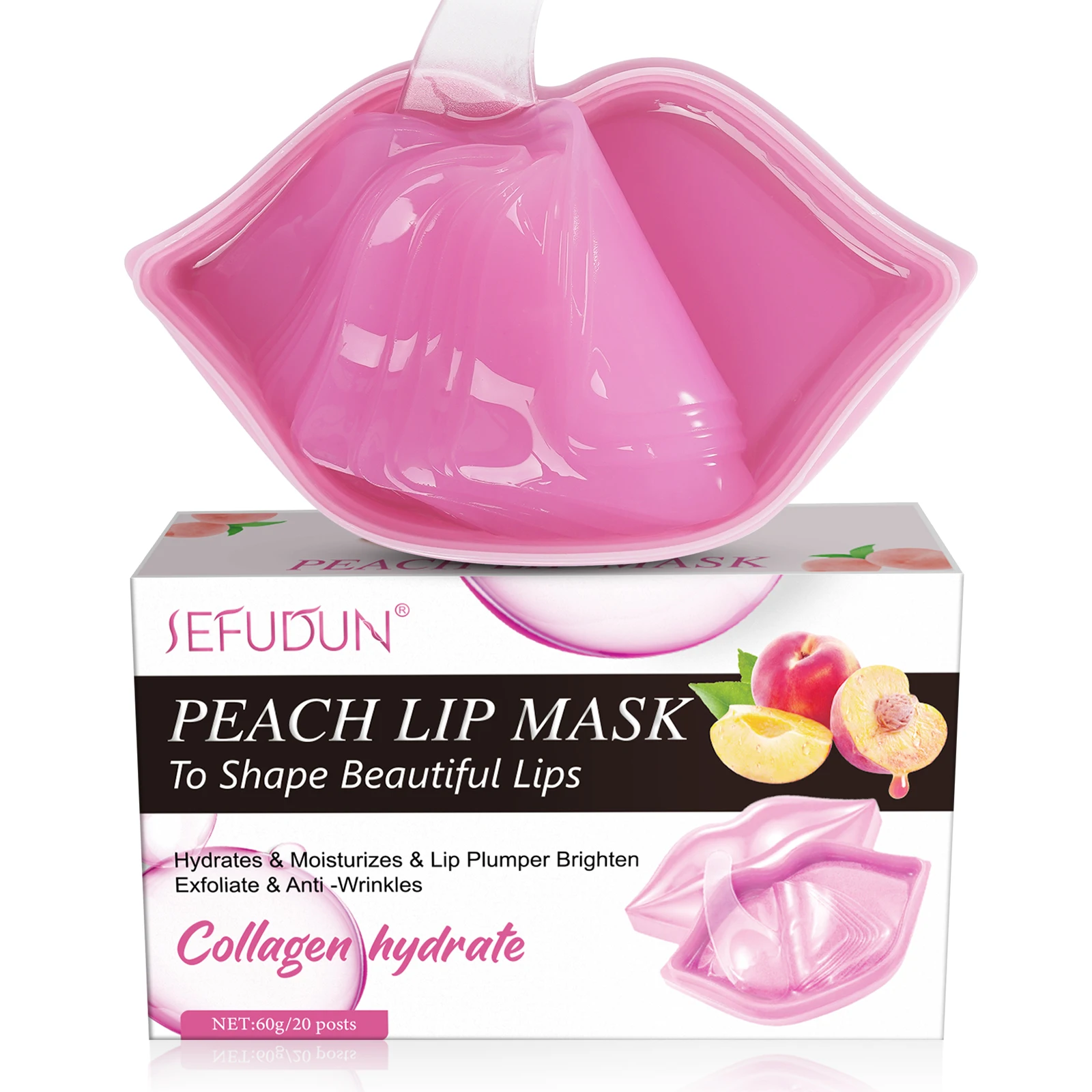 Wholesale Cruelty Free Vegan Lip Plumping Mask Bulk Multiple Flavoured Collagen Hyaluronic Acid Lip Mask for Lips Care
