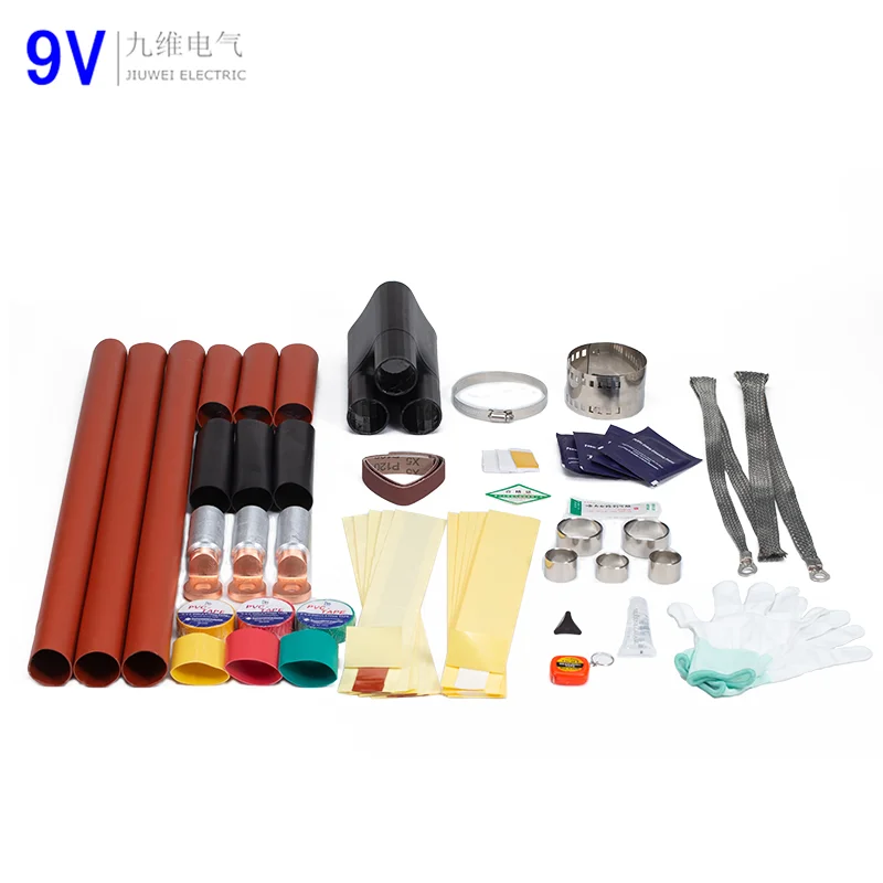 10 kV Xlpe Heat Shrink Indoor Outdoor Cable End Termination Kit Power Cable Termination Kits