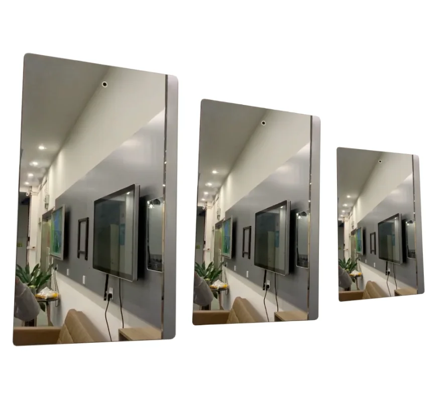 Mirror Monitor with Camera Touch Screen WIFI Glass Magic Screen Mirror