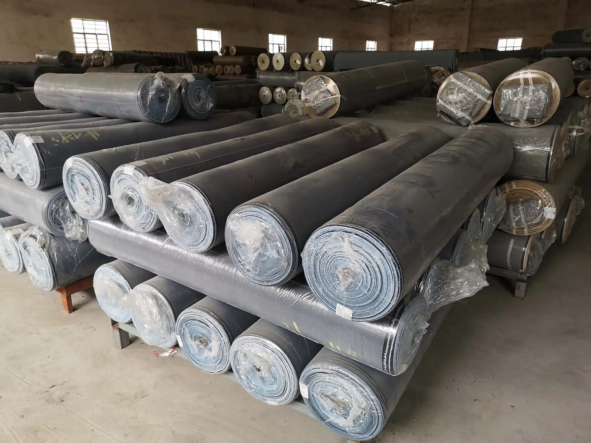 MS01 Stock lot mix denim fabric Wholesale for jeans and clothes