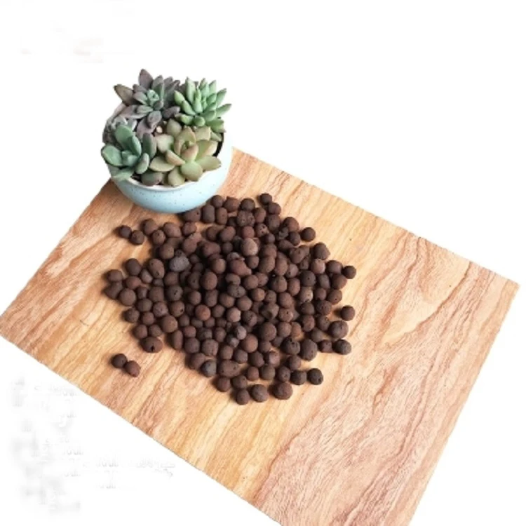 8-11 mm Expanded Light Clay Pebbles Growing Media Ceramsite