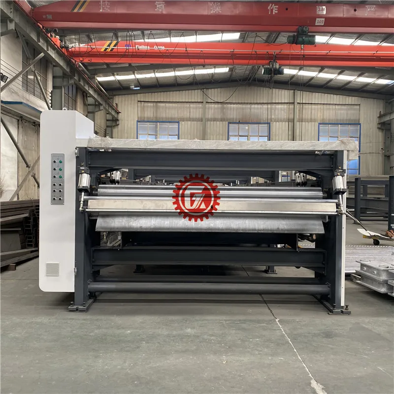 
Drying function double facer baker machinery corrugated carton making machine in Peru Drying function double facer baker machinery corrugated carton making machine in Peru