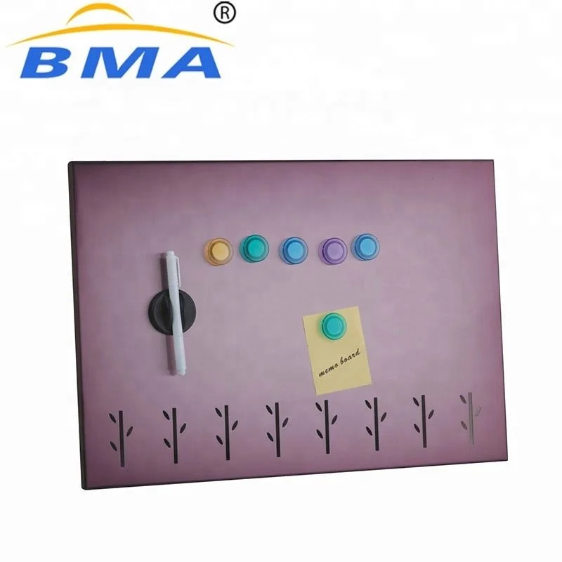 
Simple Design Stainless Steel Metal Office Memo Board Notice Board With Cork 