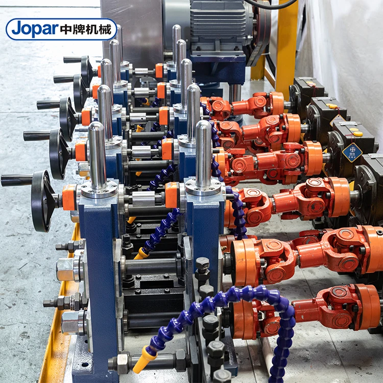 Jopar Hot sale Ms Steel Pipe Production Line Steel Water Pipe Making Machine Ss Steel Gi Pipe Making Machinery