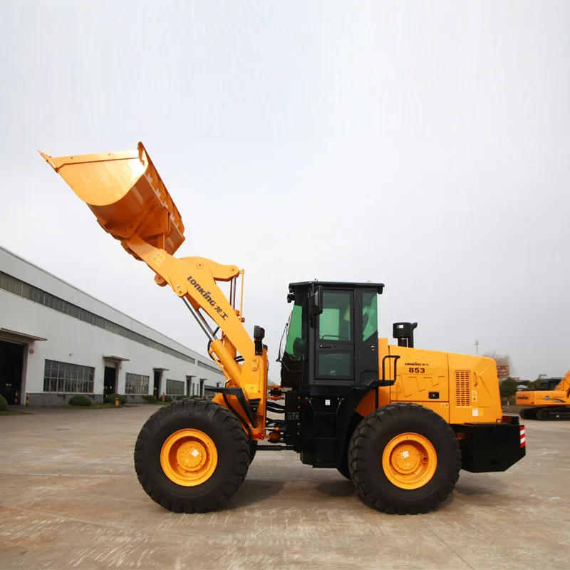 High quality 5T capacity construction equipment lonking wheel loader
